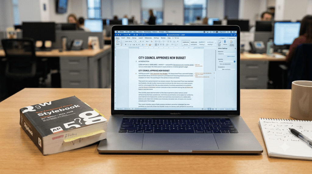 AP Style is the industry standard for journalism and news writing
