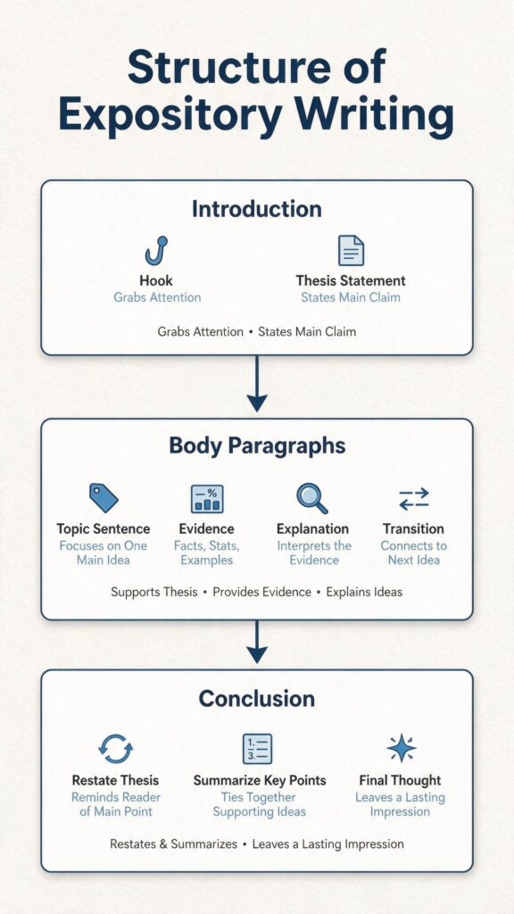 Basic Structure of Expository Writing