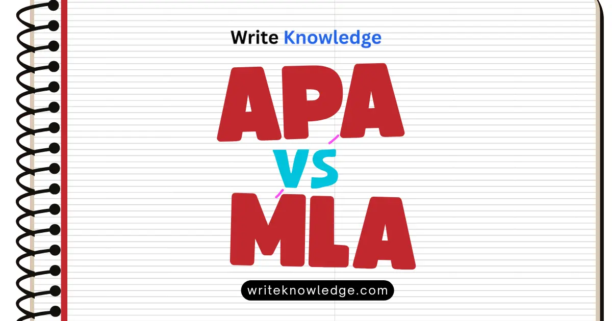 APA vs MLA Comparison: Key Differences Explained
