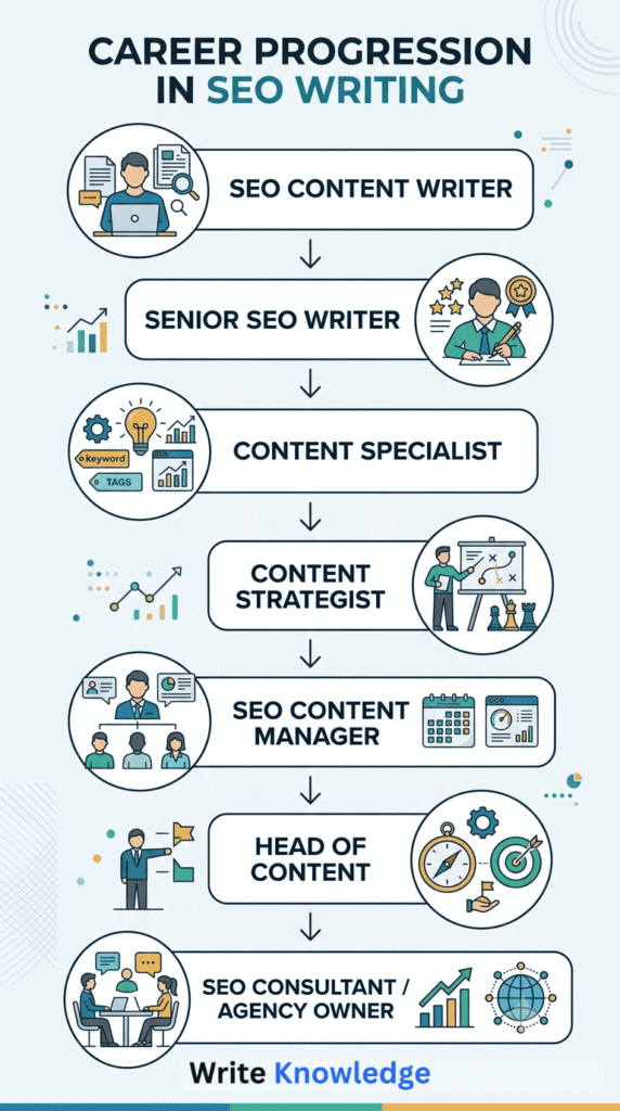 Career Progression in SEO Writing