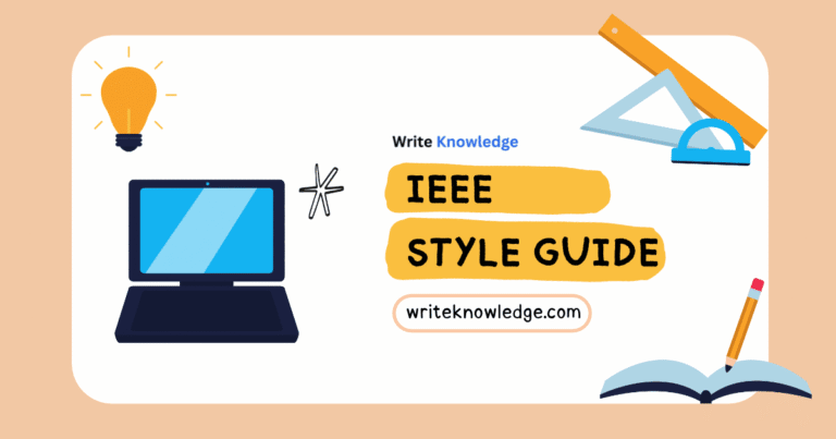 IEEE Style Guide
