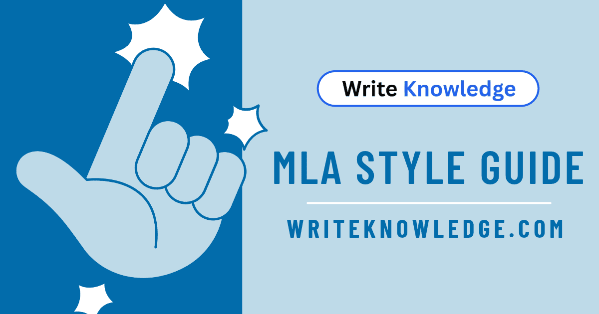 MLA Style Guide
