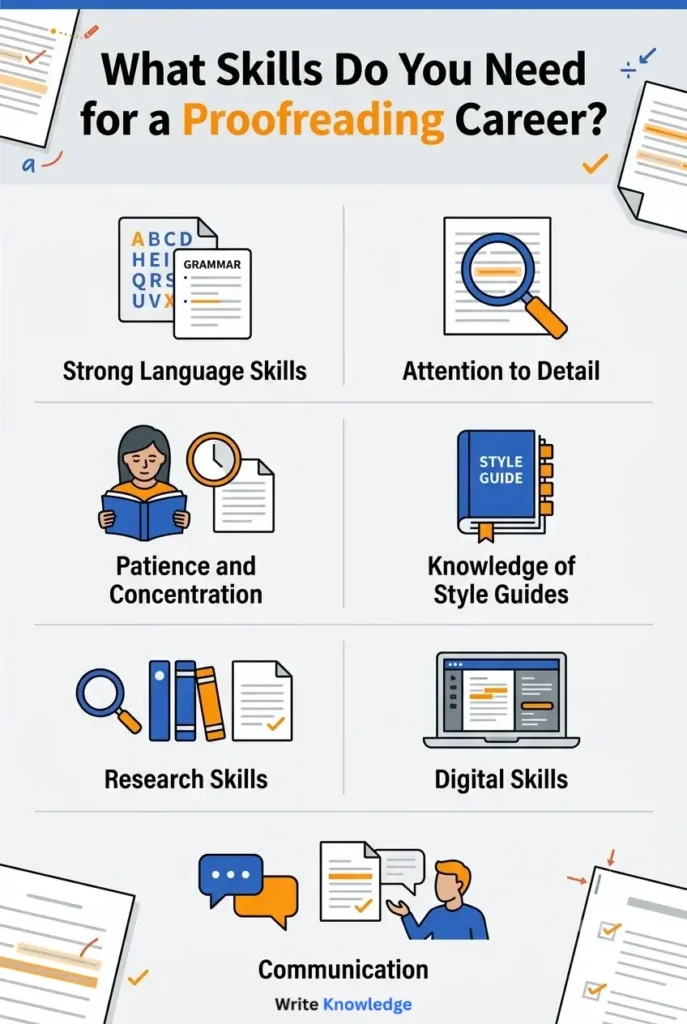 What Skills Do You Need for a Proofreading Career?