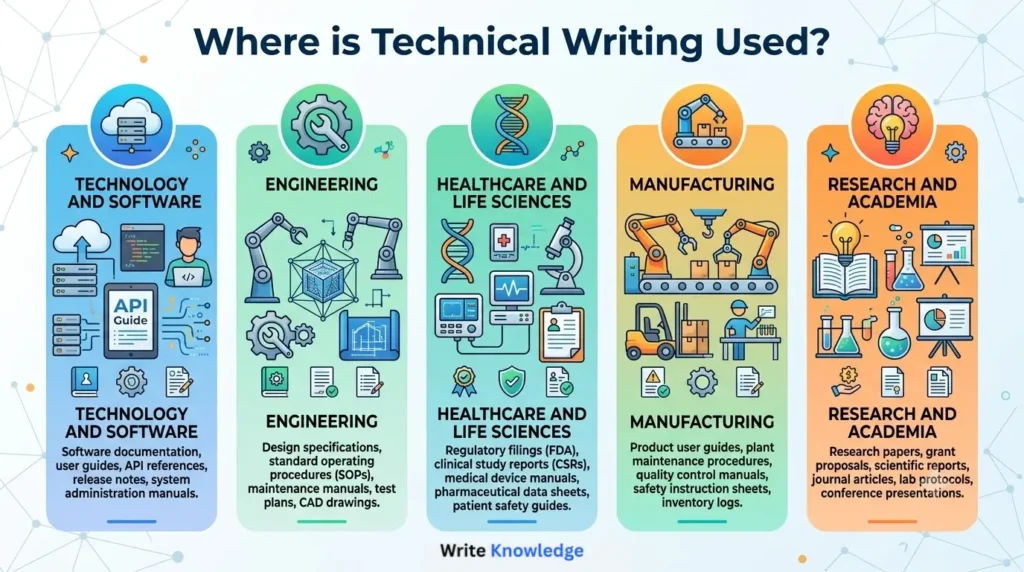 Where is Technical Writing Used?