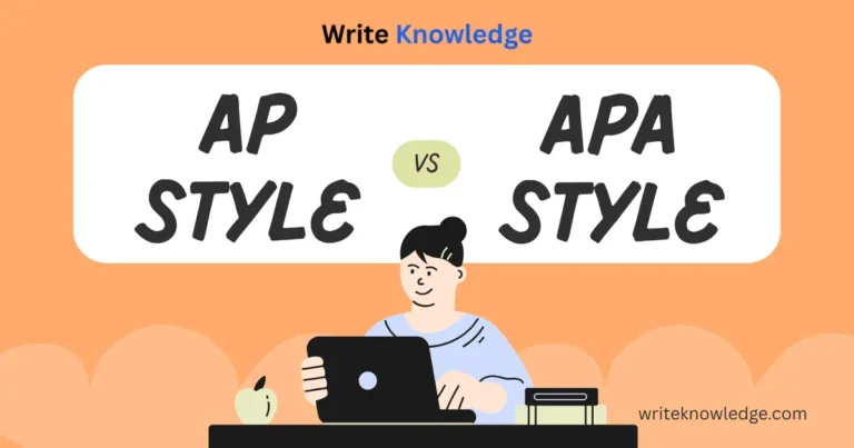 AP vs APA Style