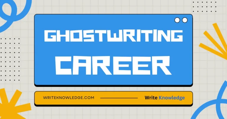 Ghostwriting Career