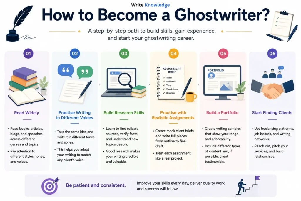 How to Become a Ghostwriter?