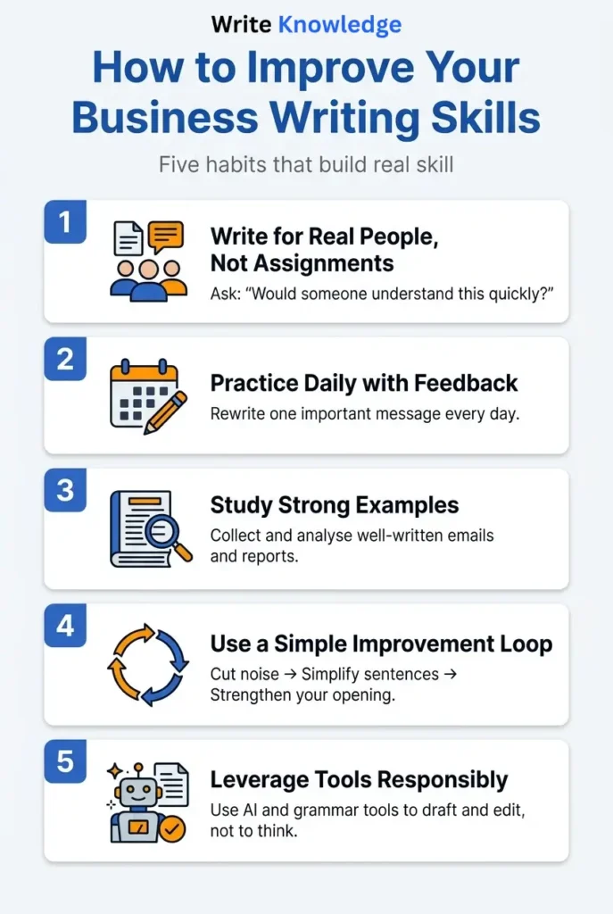 How to Improve Your Business Writing Skills