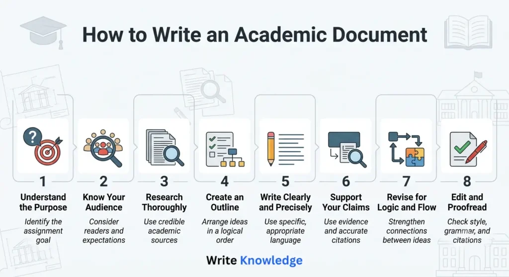 How to Write an Academic Document